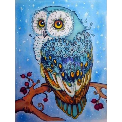 2019 Cheap Special Cute Owl Picture 5d Diy Diamond Painting Kits UK VM82504