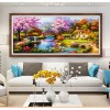 2019 Large Sizes Wall Decor Landscape Nature 5d Diy Diamond Painting Kits UK VM7889