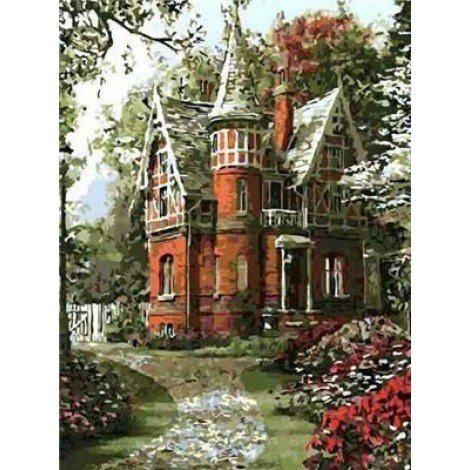 Oil Painting Style Landscape 5D Diy Cross Stitch Diamond Painting Kits UK NA0029