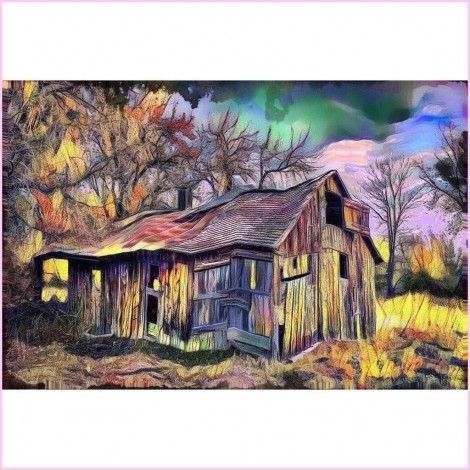 Landscape Village 5d Diy Diamond Painting Kits UK KN80095