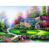 New Arrival Hot Sale Village Decor 5d Diy Diamond Painting Kits UK VM9661