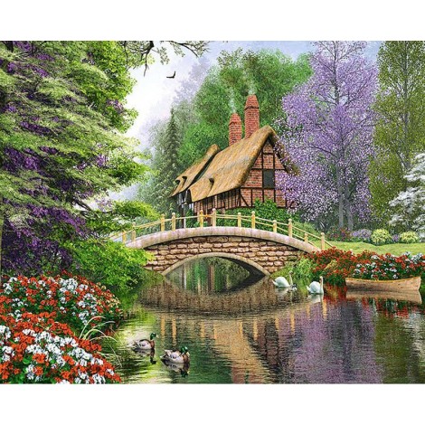 Beautiful Scenery Full Drill 5D DIY Diamond Painting Kits UK Embroidery Art VM90554