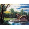 2019 Hot Sale Rhinestone Landscape Cottage 5d Diy Diamond Painting Kits Kits UK VM4168