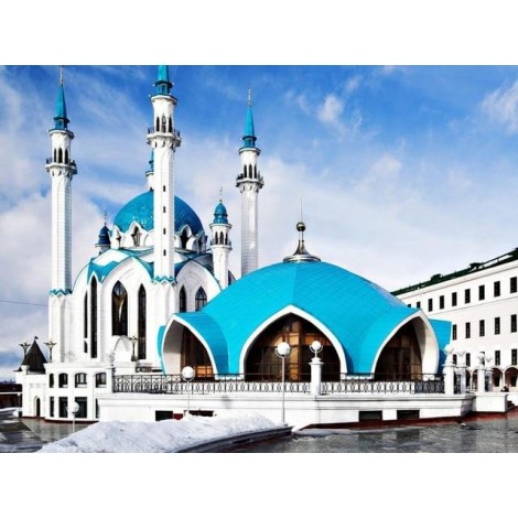 For Beginners Rhinestones Castle 5d Diy Diamond Painting Kits UK VM9926