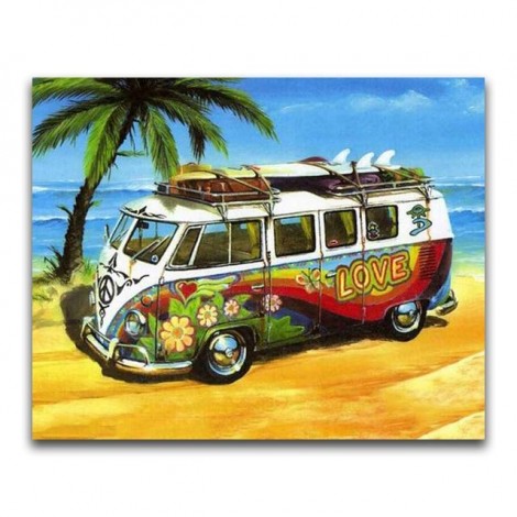 2019 New Hot Sale Summer 5d Diy Cars UK Diamond Painting Stitch VM2043