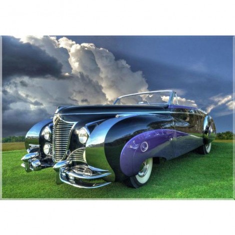 Sports Cars Embroidery Cross Stitch VM92350