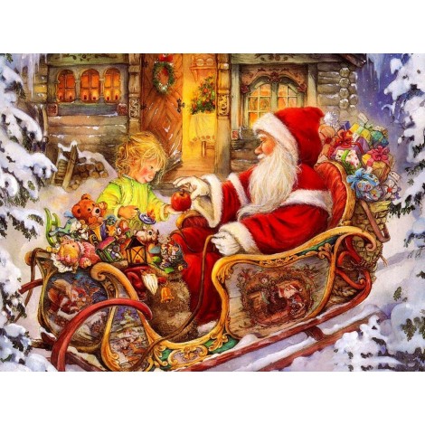 Santa Claus Full Drill 5D DIY Diamond Painting Kits UK NW91007