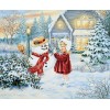 Christmas Snowman Full Drill 5D DIY Diamond Painting Kits UK NW91038