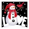 New Arrival Cartoon Snowman 5d Diy Cross Stitch Diamond Painting Kits UK QB7144