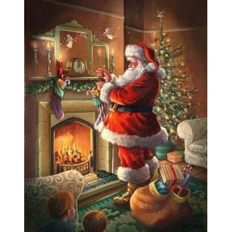 Santa Claus 5d Diy Diamond Painting Kits UK NW91096