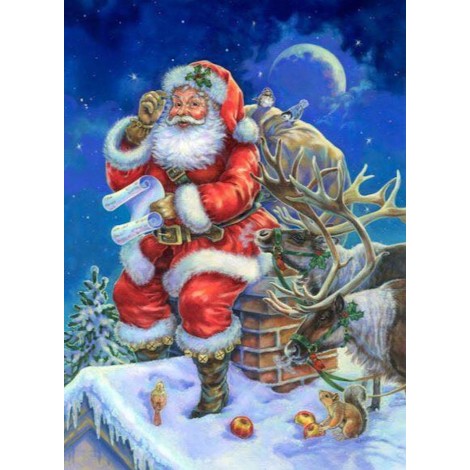 Santa Claus 5d Diy Diamond Painting Kits UK NW91070