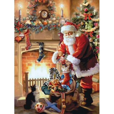 Santa Claus 5d Diy Diamond Painting Kits UK NW91071