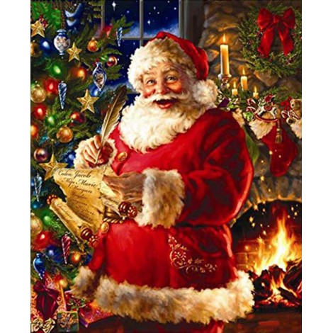 Santa Claus 5d Diy Diamond Painting Kits UK NW91076