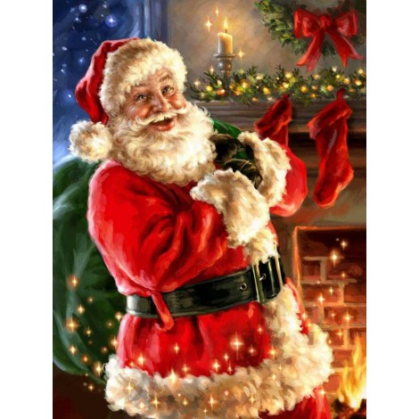 Santa Claus 5d Diy Diamond Painting Kits UK NW91080