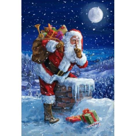 Santa Claus 5d Diy Diamond Painting Kits UK NW91081