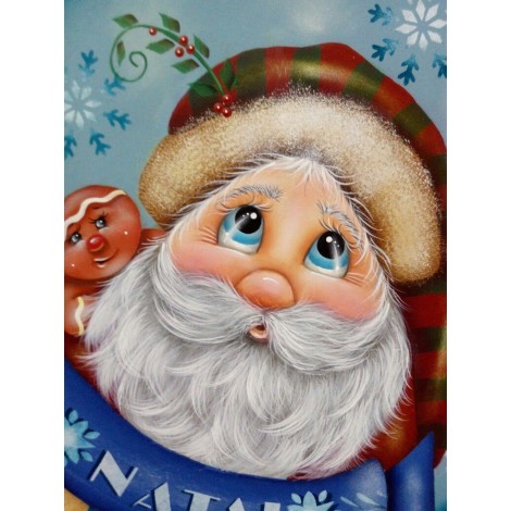 Cartoon Santa Claus 5d Diy Diamond Painting Kits UK NW91139