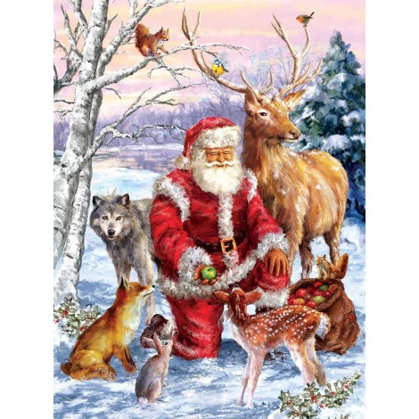 Santa Claus 5d Diy Diamond Painting Kits UK NW91169