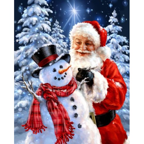 Santa Claus 5d Diy Diamond Painting Kits UK NW91165