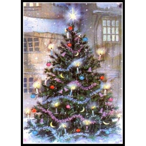 Special Christmas Tree 5d Diy Embroidery Cross Stitch Diamond Painting Kits UK NA0402
