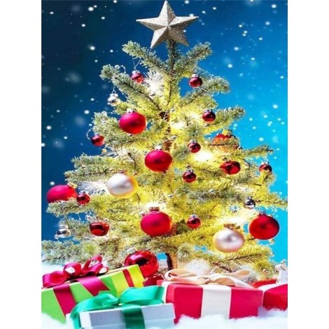 2019 Full Square Drill Christmas Tree 5d Diy Diamond Painting Kits UK NA0409