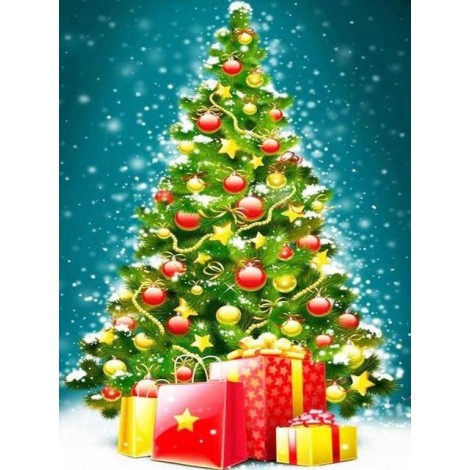 Special Christmas Tree 5d Diy Embroidery Cross Stitch Diamond Painting Kits UK NA0408