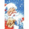 Hot Sale Santa Christmas 5D Diy Diamond Mosaic Cross Stitch Kits UK VM7571