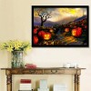 Special Halloween Pumpkin 5d Diy Cross Stitch Diamond Painting Kits UK VM8736