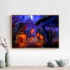 Cartoon Halloween Hut Embroidery 5d Diy Stitch Diamond Painting Kits UK QB8142