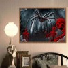 Cartoon Halloween Spider Skull Embroidery 5d Diy Stitch Diamond Painting Kits UK QB8134