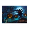 Hot Sale Halloween Pumpkin 5d Diy Cross Stitch Diamond Painting Kits UK VM8738
