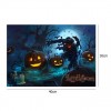 Hot Sale Halloween Pumpkin 5d Diy Cross Stitch Diamond Painting Kits UK VM8738
