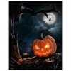 Hot Sale Halloween Pumpkin 5d Diy Cross Stitch Diamond Painting Kits UK VM8739