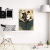 Cartoon Halloween Witch Embroidery 5d Diy Stitch Diamond Painting Kits UK QB8138