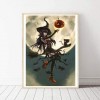 Cartoon Halloween Witch Embroidery 5d Diy Stitch Diamond Painting Kits UK QB8138