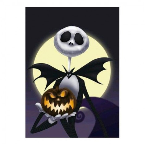 Cartoon Halloween Skull Embroidery 5d Diy Stitch Diamond Painting Kits UK QB8137