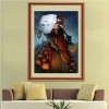 Cartoon Halloween Witch Embroidery 5d Diy Stitch Diamond Painting Kits UK QB8133