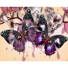 2019 Dream Kids Gift Colorful 5d Diy Diamond Painting Kits Butterfly UK VM4056