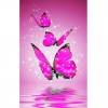 Best Modern Art Style Butterfly Diy 5d Full Diamond Painting Kits UK QB5567