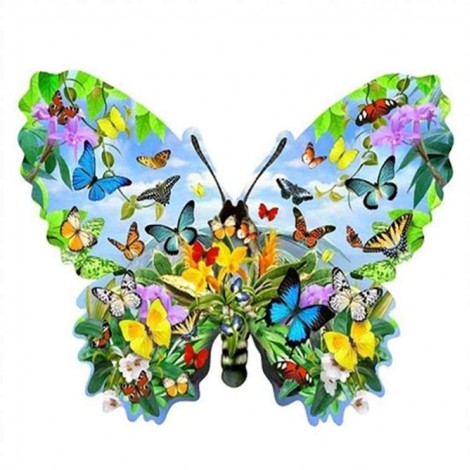 2019 New Best Modern Art Style Butterfly Diy 5d Full Diamond Painting Kits UK QB55169