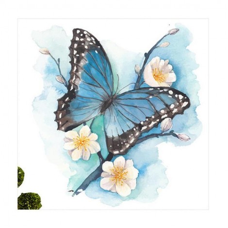 Hot Sale Modern Art Style Butterfly Diy 5d Full Diamond Painting Kits UK QB5565