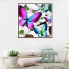 Best Crystal Cross Stitch Dream Butterfly Diy 5d Full Diamond Painting Kits UK QB5413