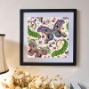 Modern Art Style Butterfly Diy 5d Full Diamond Painting Kits UK QB5589