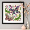 Modern Art Style Butterfly Diy 5d Full Diamond Painting Kits UK QB5589