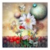New Oil Painting Style Butterfly Diy 5d Full Diamond Painting Kits UK QB5506