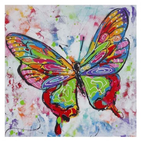 2019 Watercolor Butterfly Diy 5d Full Diamond Painting Kits UK QB5505