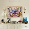 Hot Sale Special Colorful Butterfly 5d Diy Diamond Cross Stitch Kits UK VM1008
