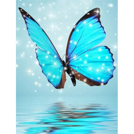 Dream 5d Diy Diamond Painting Cross Stitch Kits Butterfly UK VM3637