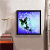 New Crystal Cross Stitch Dream Butterfly Diy 5d Full Diamond Painting Kits UK QB5412