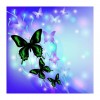 New Crystal Cross Stitch Dream Butterfly Diy 5d Full Diamond Painting Kits UK QB5412