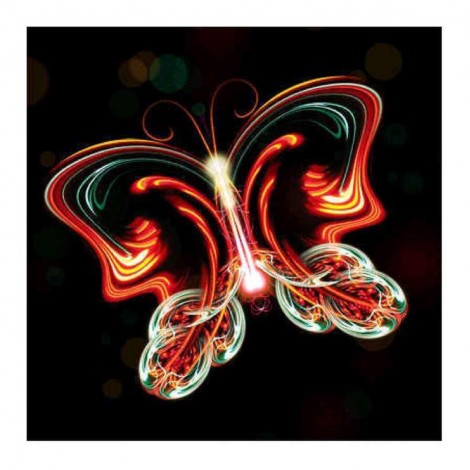 Modern Art Style Butterfly Diy 5d Full Diamond Painting Kits UK QB5573